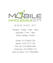 Load image into Gallery viewer, MWC Operation Hour