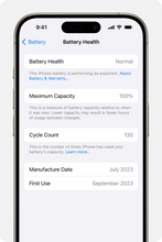 Load image into Gallery viewer, Mobile Wholesale City Apple iPhone Battery Replacement With Battery Health Status