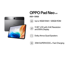 Load image into Gallery viewer, OPPO Pad NEO WiFi 6GB+128GB Ansuran