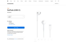 Load image into Gallery viewer, Apple EarPods (USB-C)