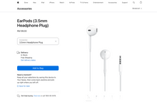Load image into Gallery viewer, Apple EarPods (3.5mm Headphone Plug)