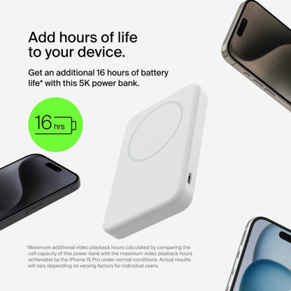 Boost Charge Pro Magnetic Wireless Power Bank + Stand [With Qi2 15W]