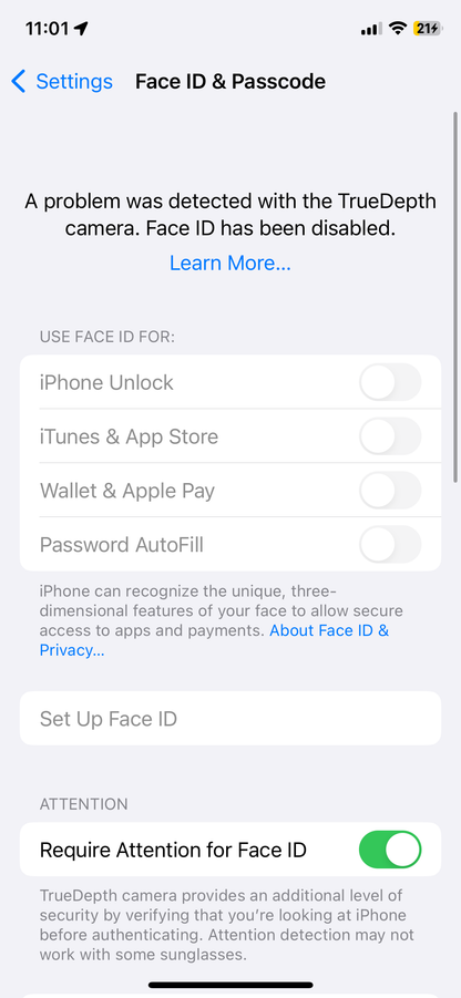 Apple iPhone Face ID Recognition Issues [30 Minutes Fix Time]