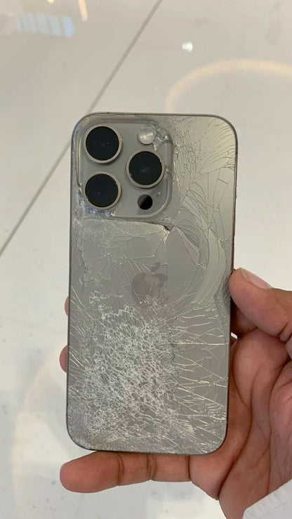 Apple iPhone Back Glass Damage Replacement [Express 30 Minutes Fix Time]