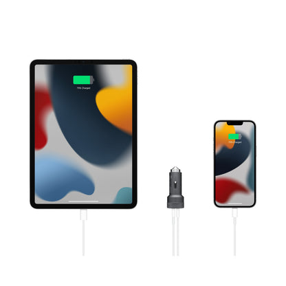 iPhone Dual USB-C 40W PD Car Charger