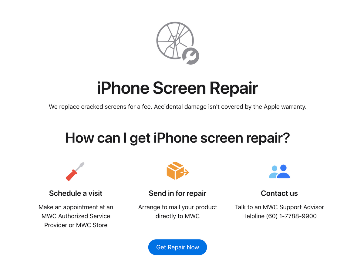 Apple iPhone Screen Repair & Replacement [30 Minutes Fix Time]
