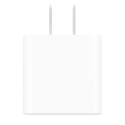 Apple 20W USB-C Power Adapter | Two Flat Parallel Pins