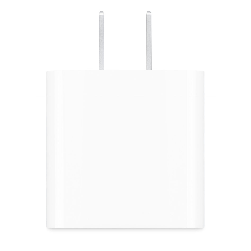 Apple 20W USB-C Power Adapter | Two Flat Parallel Pins