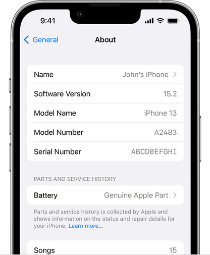Mobile Wholesale City Apple Genuine Part Battery Replacement