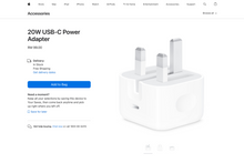 Load image into Gallery viewer, Apple 20W USB-C Power Adapter
