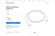 Load image into Gallery viewer, Apple USB-C to Lightning Cable
