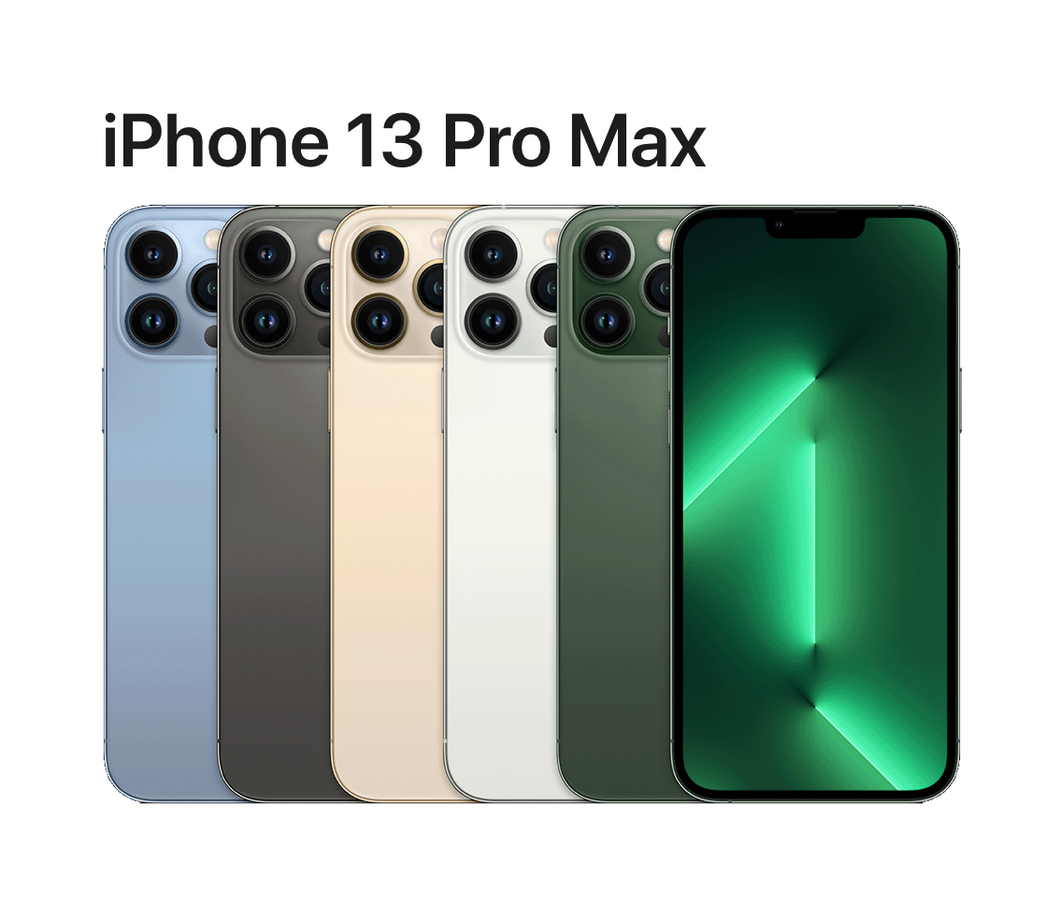 [Ansuran 36 Bulan - Kad Debit] New Apple iPhone 13 Pro Max | 256GB • 512GB
