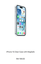 Load image into Gallery viewer, [Ansuran 36 Bulan - Kad Debit] New Apple iPhone 15 | 128GB • 256GB • 512GB
