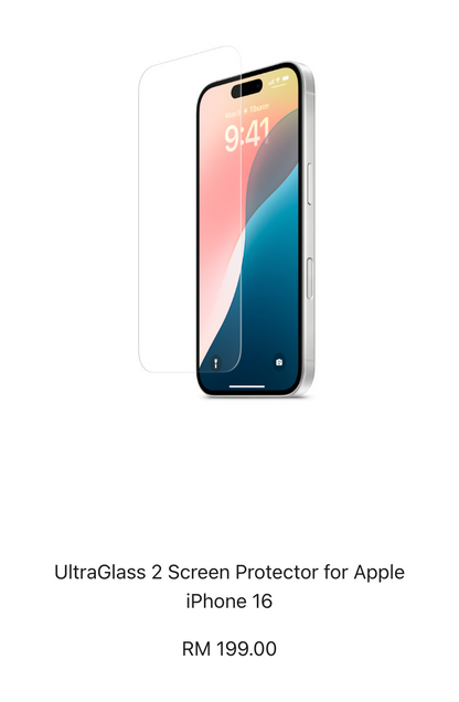 [Ansuran 36 Bulan - Kad Debit] New Apple iPhone 16 | 128GB • 256GB • 512GB