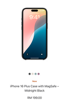 Load image into Gallery viewer, [Ansuran 36 Bulan - Kad Debit] New Apple iPhone 16 Plus | 128GB •⁠  256GB •⁠ 512GB
