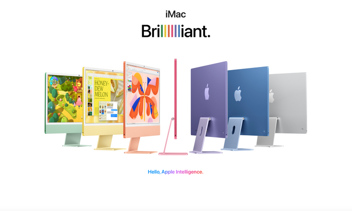 Apple iMac 24-Inch [Ansuran Bulanan - Beli Sekarang Bayar Kemudian - Debit Kad - Tanpa Kad Kredit - Seluruh Malaysia - Buy Now Pay Later]