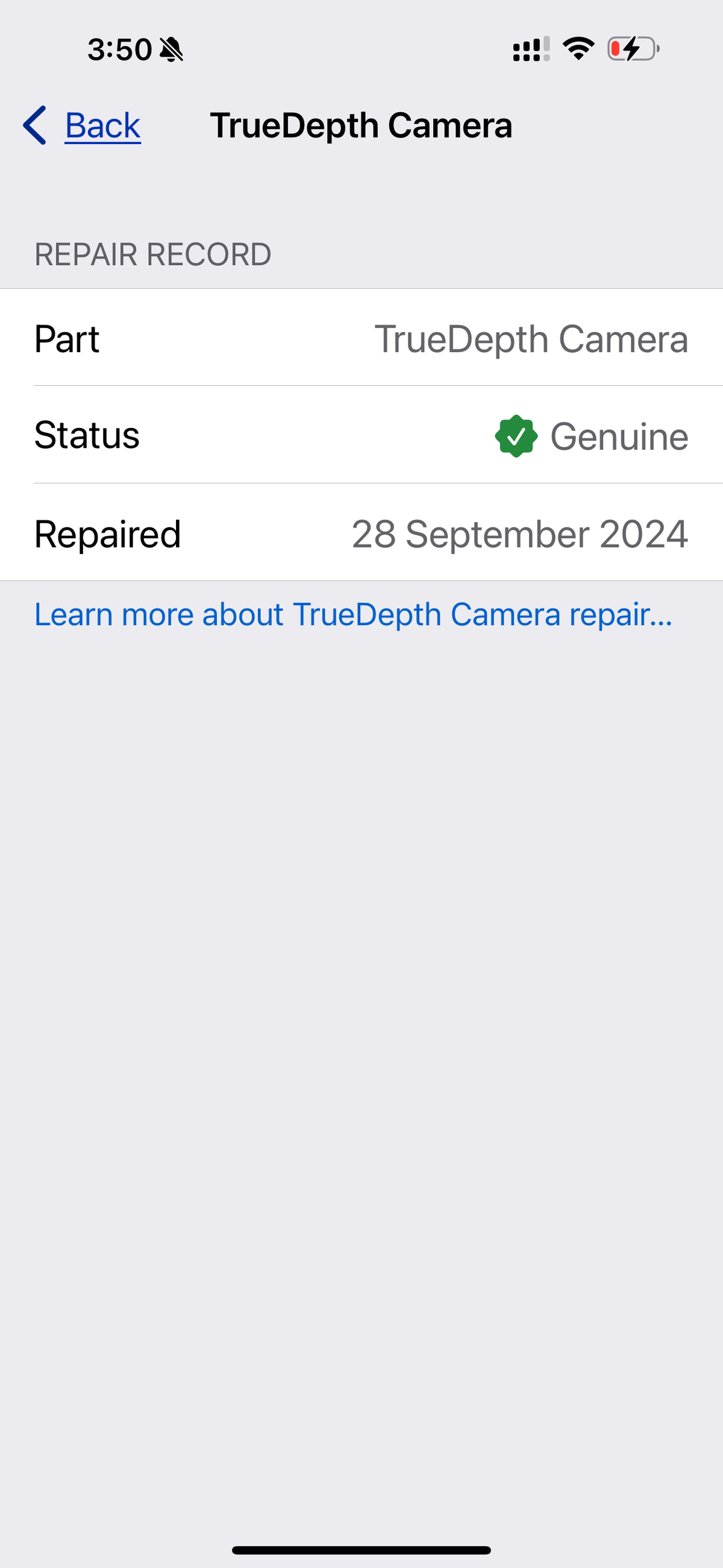 Apple iPhone TrueDepth Front Camera Replacement [130 Minutes Fix Time]